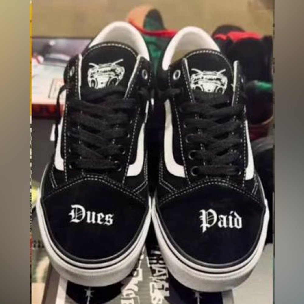 Black and White Men's Sneakers